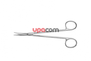 Ножницы по JAMESON, загнутые, остроконечные, с особо тонкими кончиками, длина 15.5 см