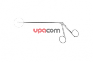 Ножнички, загнутые вверх на 45°, очень тонкие, рабочая длина 15 см