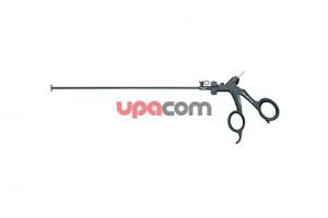 Ножницы CLICKLINE, поворотные, разборные, изолированные,  с соединением для монололярной коагуляции, обе бранши подвижны, прямые, размер 5 мм, длина 30 см, рукоятка 33151