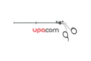 Щипцы CLICKLINE для захвата и диссекции по MANHES,«Клюв утки», тупые, поворотные, разборные, без соединения для монопопярной коагуляции, одна бранша подвижна, для сжимания больших площадей ткани, размер 5 мм, длина 36 см, рукоятка 33161