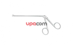 Щипчики по STRUMPEL, с овальными окончатыми ложкообразными браншами, прямые, ширина 2.5 мм, рабочая длина 12.5 см