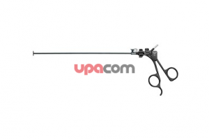 Ножницы CLICKLINE, поворотные, разборные, изолированные,  с соединением для монололярной коагуляции, обе бранши подвижны, прямые, размер 5 мм, длина 43 см, рукоятка 33125