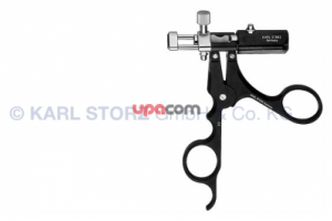 Биполярные захватывающие щипцы TAKE-APART по SCHNEIDER, с соединением для биполярной коагуляции, с подвижным внутренним тубусом и не отходящими назад браншами, усиленные бранши, размер 5 мм, длина 33 см, по ROSENTHAL 