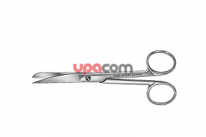 Ножницы, загнутые, острый/тупой, длина 14.5 см