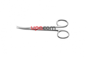 Ножницы для нити, загнутые, острый/острый, длина 12.5 см