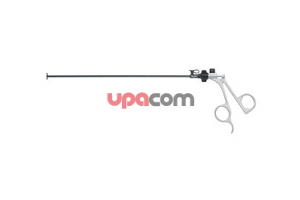 Щипцы CLICKLINE для захвата и диссекции, поворотные, разборные, без соединения для монополярной коагуляции, обе бранши подвижны, бранши загнуты под прямым углом, размер 5 мм, длина 30 см, рукоятка 33131