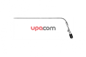 Биполярный коагуляционный электрод, прямой, с аспирационным каналом, для ларингоскопии, длина 26 см, для использования с биполярными высокочастотными кабелями 26176 LE или 26176 L- 27176 LV