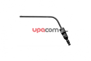 Коагуляционная трубка для аспирации по SIMMEN, для носа и при носовом кровотечении, угловая, изолированная, гибкая, с дистальным неизолированным рожком для коагуляции, диаметр 4.5 мм, длина 12 см