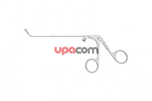 Щипцы «Жираф» по KUHN-BOLGER, с ложкообразными браншами, загнутые вверх на 55°, вертикально открывающиеся, диаметр 3 мм, с разъемом для чистки, длина 13 см