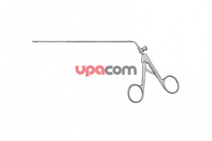 Выкусыватель по STAMMBERGER, круговой, для клиновидной кости, решетчатой кости и атрезии хоан, диаметр 4.5 мм, с разъемом для чистки, длина 18 см