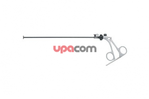 Щипцы CLICKLINE для захвата и диссекции по MANHES, «Клюв утки», тупые, поворотные, разборные, без соединения для монопопярной коагуляции, одна бранша подвижна, для частичного сжимания ткани, размер 5 мм, длина 30 см, рукоятка 33132