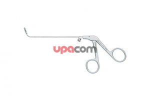 Щипцы RHINOFORCE II с ложкообразными браншами по STAMMBERGER, горизонтально открывающиеся, загнутые вверх на 65°, диаметр 3 мм, с разъемом для чистки, длина 12 см