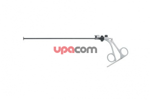 Щипцы CLICKLINE для захвата и диссекции, поворотные, разборные, без соединения для монополярной коагуляции, обе бранши подвижны, бранши загнуты под прямым углом, размер 5 мм, длина 36 см, рукоятка 33132