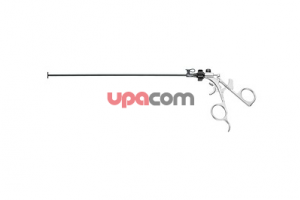 Щипцы CLICKLINE для захвата и диссекции, «Аллигатор», поворотные, разборные, без соединения для монополярной коагуляции, обе бранши подвижны, размер 5 мм, длина 36 см, рукоятка 33141