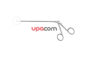 Щипчики, загнутые вверх на 90°, режущие внакладку, с овальными окончатыми ложкообразными браншами, ширина 1.8 мм, рабочая длина 15 см