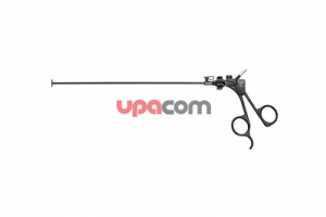 Щипцы CLICKLINE для захвата и диссекции по KELLY, поворотные, разборные, изолированные, с соединением для монополярной коагуляции, обе бранши подвижны, длинные, размер 5 мм, длина 30 см, рукоятка 33125