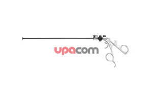 Щипцы CLICKLINE для захвата и диссекции, поворотные, разборные, без соединения для монополярной коагуляции, обе бранши подвижны, бранши загнуты под прямым углом, размер 5 мм, длина 30 см, рукоятка 33141