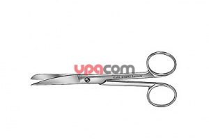 Ножницы, загнутые, острый/тупой, длина 13 см