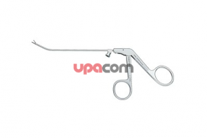 Носовые щипцы RHINOFORCE II по BLAKESLEY-CASTELNUOVO, конец тубуса загнут вверх на 25°, с прямыми браншами, ширина 2.5 мм, с разъемом для чистки, длина 13 см