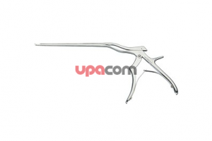 Выкусыватель по KERRISON, разборный, штыкообразный, дистальное лезвие неподвижно, режущий вперед вверх на 40°, 2 мм, длина 17 см, по GAAB/OERTEL