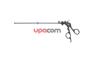 Щипцы CLICKline для захвата и диссекции по KELLY, поворотные, разборные, изолированные, с соединением для монополярной коагуляции, разъем с замком LUER для чистки, обе бранши подвижны, длинные, размер 5 мм, длина 36 см, по ROSENTHAL