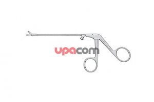 Носовые ножницы RHINOFORCE II, загнутые вправо, малая модель, длина разреза 10 мм, с разъемом для чистки, рабочая длина 13 см