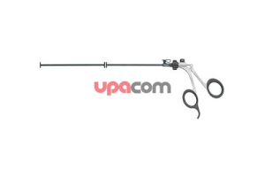 Щипцы CLICKLINE для захвата и диссекции по MANHES, «Клюв утки», тупые, поворотные, разборные, без соединения для монопопярной коагуляции, одна бранша подвижна, для сжимания больших площадей ткани, размер 5 мм, длина 36 см, рукоятка 33161