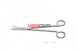 Ножницы для диссекции по POTTS-SMITH, загнутые, тупой/тупой, длина 19 см