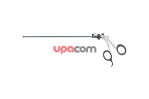 Щипцы CLICKLINE для захвата и диссекции, поворотные, разборные, без соединения для монополярной коагуляции, обе бранши подвижны, бранши загнуты под прямым углом, размер 5 мм, длина 30 см, рукоятка 33161