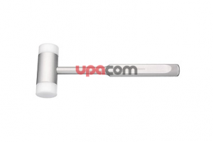 Металлический молоток по COTTLE, со сменными пластмассовыми ударными поверхностями, длина 22.5 см, для интерламинарного доступа