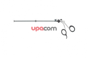 Щипцы CLICKLINE для захвата и диссекции по MANHES, поворотные, разборные, без соединения для монопопярной коагуляции, одна бранша подвижна, атравматические, для захватывания и отделения полых органов, размер 5 мм, длина 36 см, рукоятка 33161