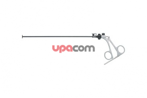 Щипцы CLICKLINE для захвата и диссекции, «Аллигатор», поворотные, разборные, без соединения для монополярной коагуляции, обе бранши подвижны, размер 5 мм, длина 30 см, рукоятка 33132